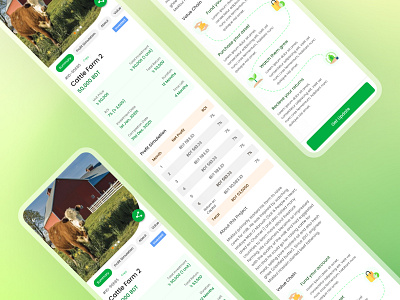 Investment Details Page - Agri Crowdfunding agri app crowd funding design investment investment details mobile app product design ui ux visual design
