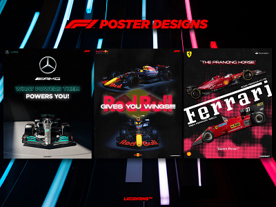 F1 Poster Designs