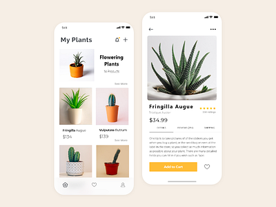 Plant Shop agency website app app design app designer ecommerce eshop mobile app design online shop plant uidesign user interface uxdesign