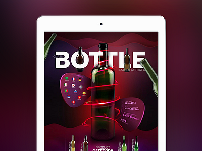 landing page beverage bottle creative homepage interactive label landing language lettering purple web page