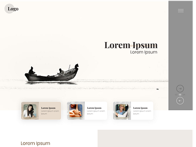 Web page template