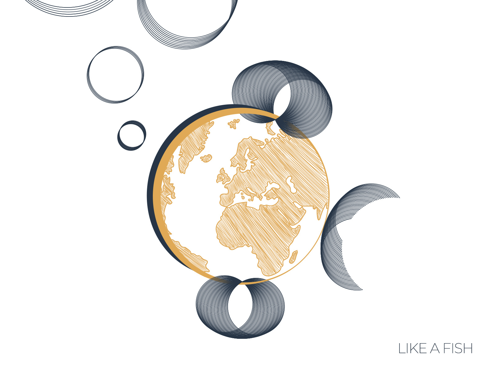 like a fish by Jestin Joseph on Dribbble