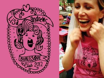 Burlesque hen do t-shirts