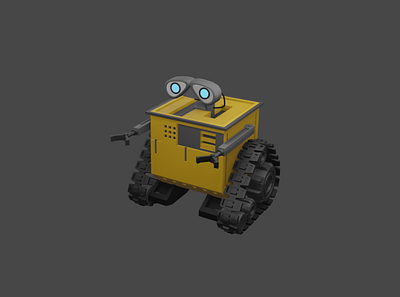 WALL_E 3d design