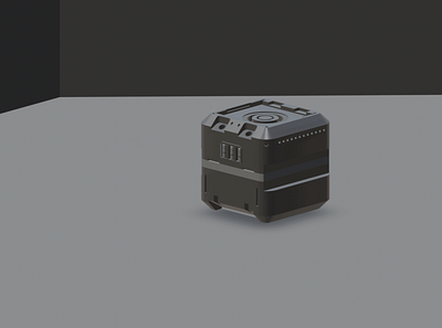 Crate 3d design