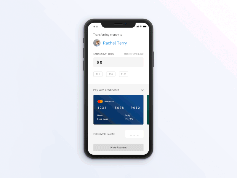 Daily UI challenge 2 - Credit Card Checkout