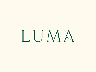 Luma branding design graphic design logo typography vector