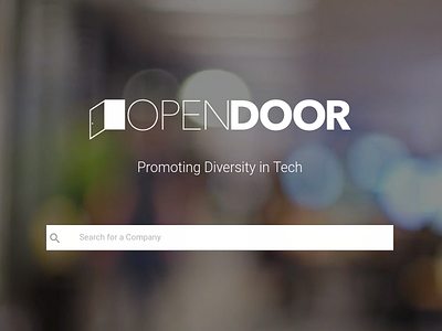 OpenDoor Web App