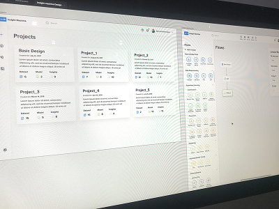 Machine Learning Engine artificial intelligence cubixinc figma uidesign uxdesign webapp webapplication