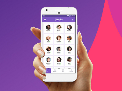 Dating Ui app app ui chat dating home meet