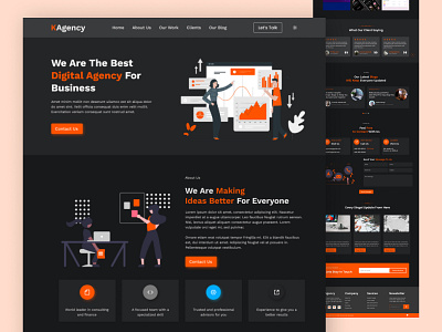 Creative Agency Website Design