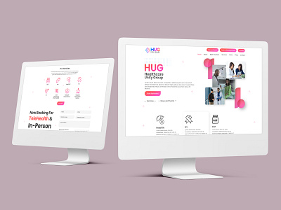 Healthcare Unity Group Website Design branding design graphic design healthcare informative medical ui ux webdesign website