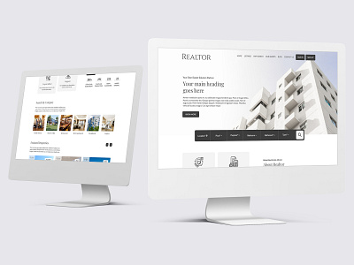 Realtor - Real Estate Website Design branding design graphic design trending ui ux website website design