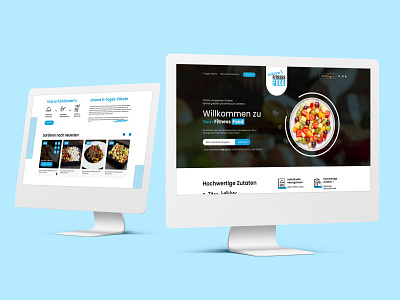 Clean Modern Unique Flat  Trendy website for chef