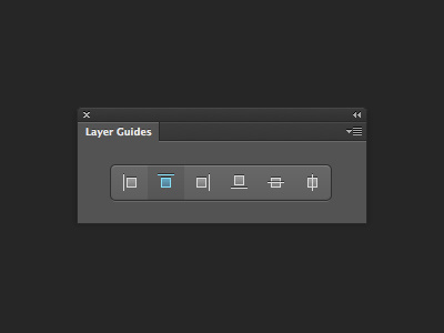 Layer Guides Dark Theme dark extension free freebie guides photoshop skin