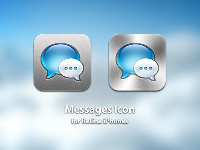 Messages Icon for Retina iPhones apple freebie icon imessage messages