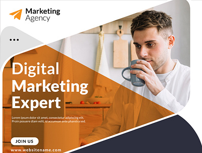 Digital Marketing Expert banner design branding design digital marketing digital marketing expert graphic design marketing expert