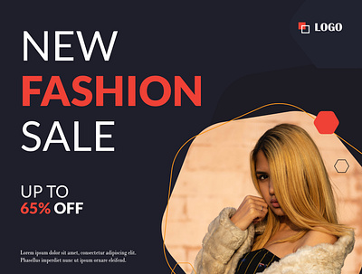 New Fashion Sale banner design branding design fashion fashion sale graphic design motion graphics new fashion sale sale