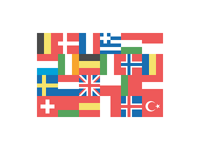 Europe Flags