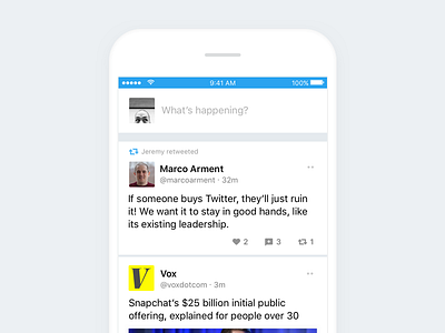 Twitter Redesign