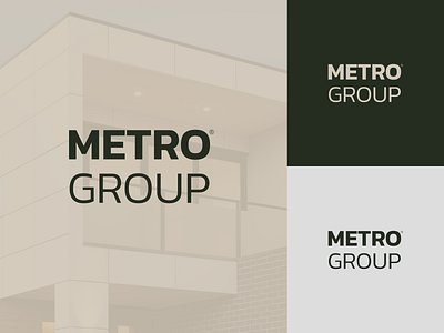 Metro Group Real Estate - Logo Design brand branding logo real estate realtor