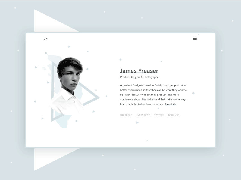 Personal Portfolio agency blog button cards dashboard design gradient log in minimal subscribe ui ux