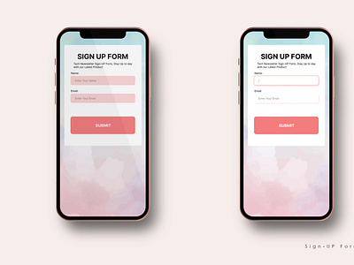 Sign-UP Form Day-1 / @DailyUI