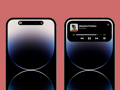 iPhone 14 Dynamic Island app branding design dynamic island iphone iphone 14 iphone 14 dynamic island motion graphics ui ux