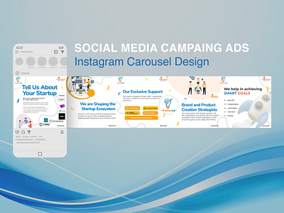 Startup Instagram/Facebook Carousel Ads