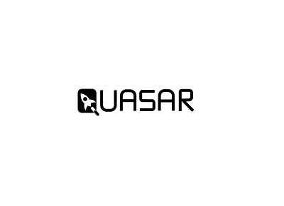 Quasar logo graphic design logo