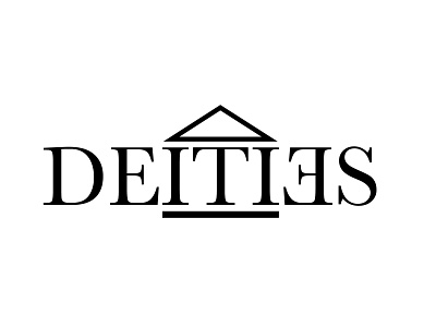 Deities fashion brand graphic design logo