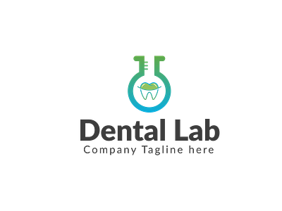 Dental Lab Logo Vector Graphic Element