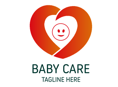 Baby care logo template design design graphic design illustration logo vector