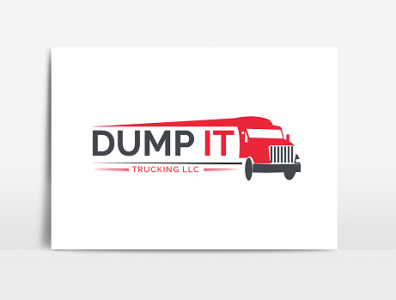 Dump it logo design