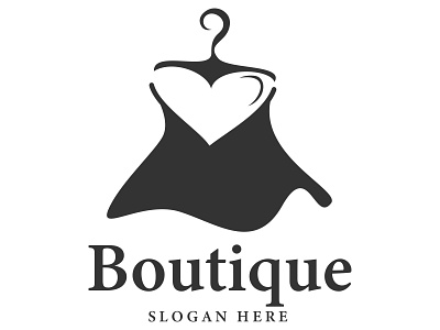 Fashion women boutique clothing beautiful logo design template i branding design graphic design illustration logo vector