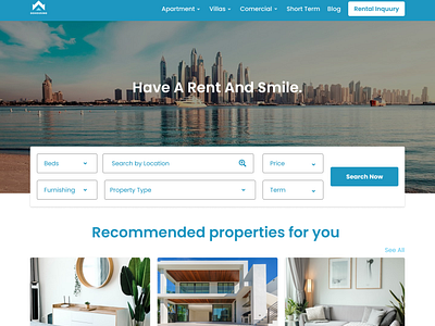 GoHousing Property renting website