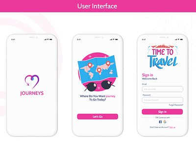 Travel APP UI