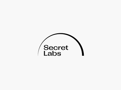 Secret Labs lab logo logotype secret supplements vector