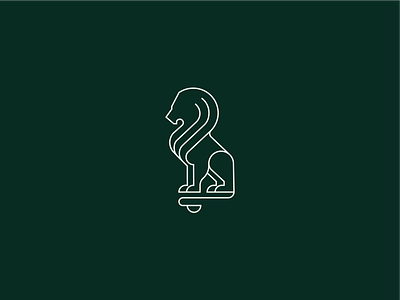 Barrel finishing kit icon lion logo logotype whiskey