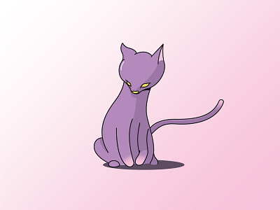 Purple cat