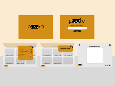 Puuka app design