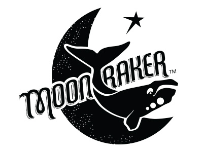 Moonraker Distillery distillery moon star whale