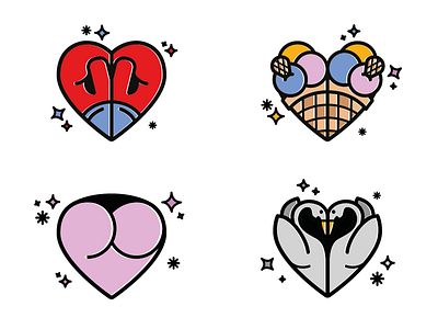 You Make My Heart Twerk by Mauro Gatti on Dribbble