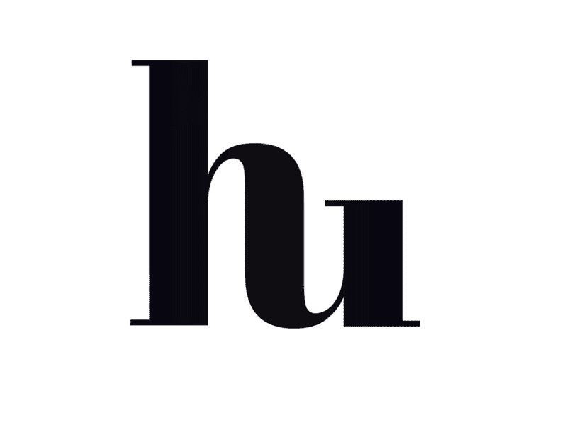 Hi! animation ball ball bounce black white flat gif lettering logo loop motion pingpong seamless loop serif type typography