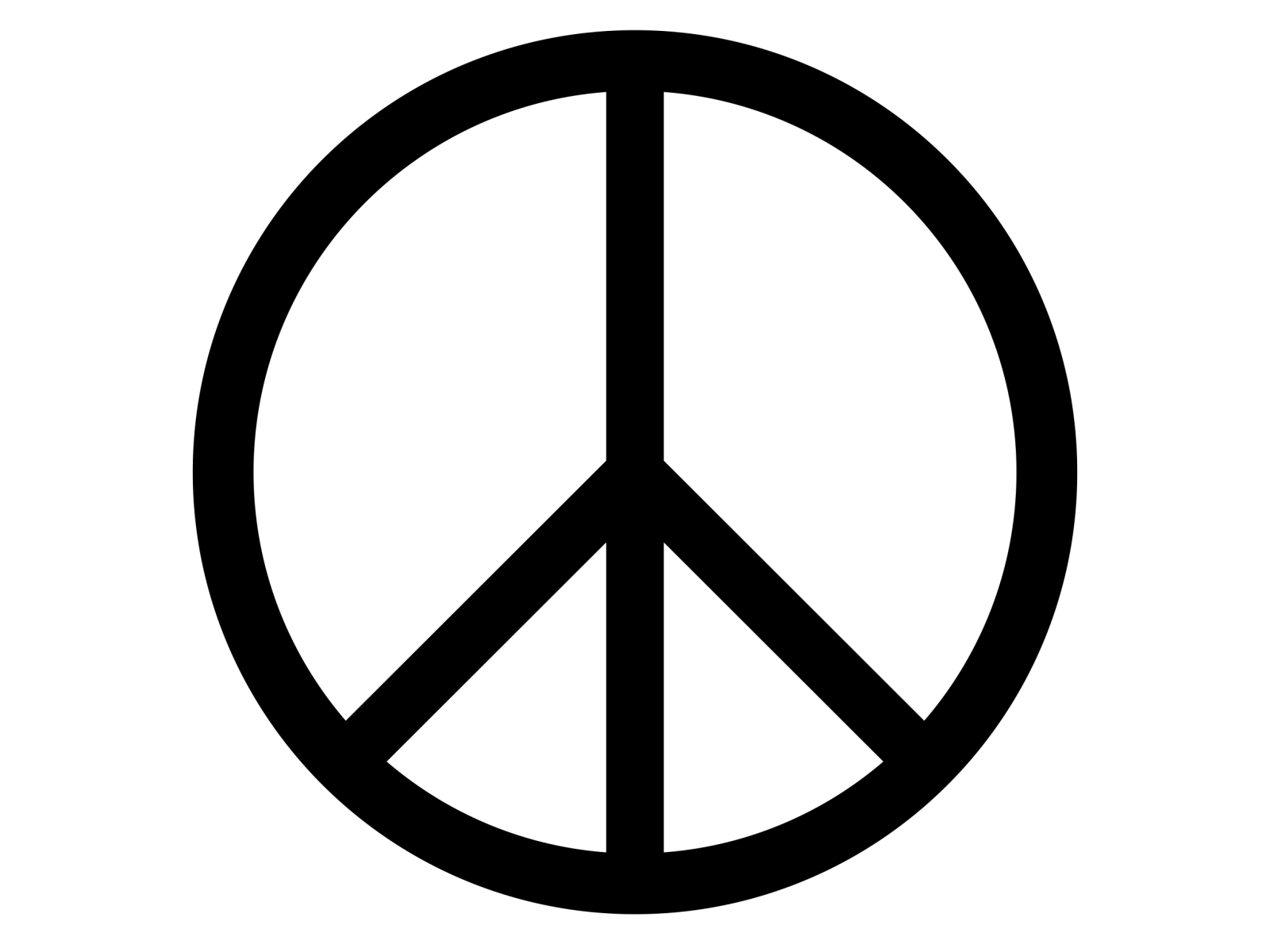 Peace/War - ☮️/💣 animation blackandwhite concept gif glyph icons minimal morph morphing nukes opposites peace peace sign signs symbol trump war ww3