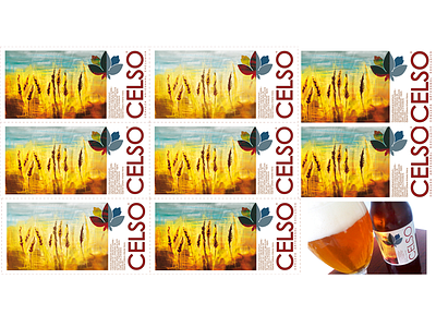 Celso Brewery color design digital art illustration logo