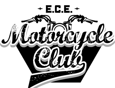 2nd option ECE Motorcycle Club Logo design graphic design illustration logo