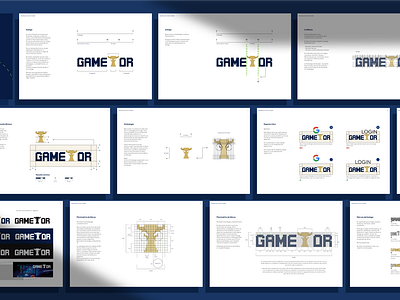 Gametor: Logo design, visual identity