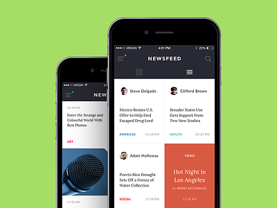 CORE UI Kit app design ios iphone kit news screen shop social ui ui kit user interface
