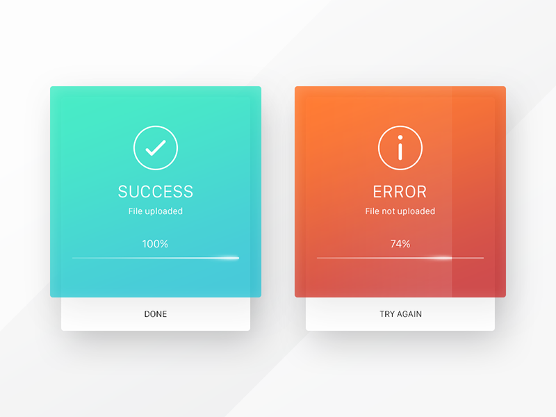 011 Flash Message upload error success message dailyui concept ui interface web app ux